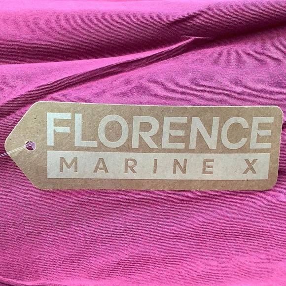 NEW Florence Marine X Size Medium GOTAE Organic T-Shirt Maroon Tee $30 msrp M4-2 - Picture 8 of 10
